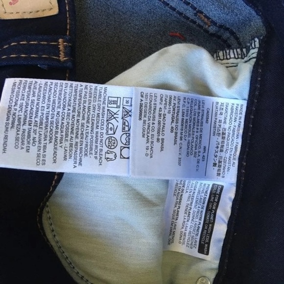 Levi’s Skinny Jeans Women Size 7 - Picture 3 of 6
